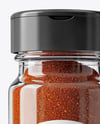 Spice Glass Jar with Smoked Paprika Mockup