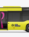 City Bus Mockup - Side View