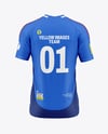 Soccer Jersey Mockup - Back View