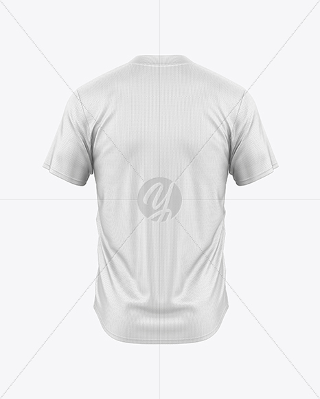 Baseball Jersey Mockup - Back View