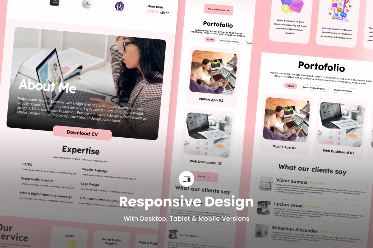 Elowen Celestia - Artistic Portfolio Landing Page