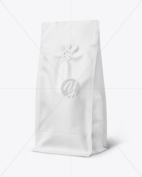 Matte Coffee Bag Mockup