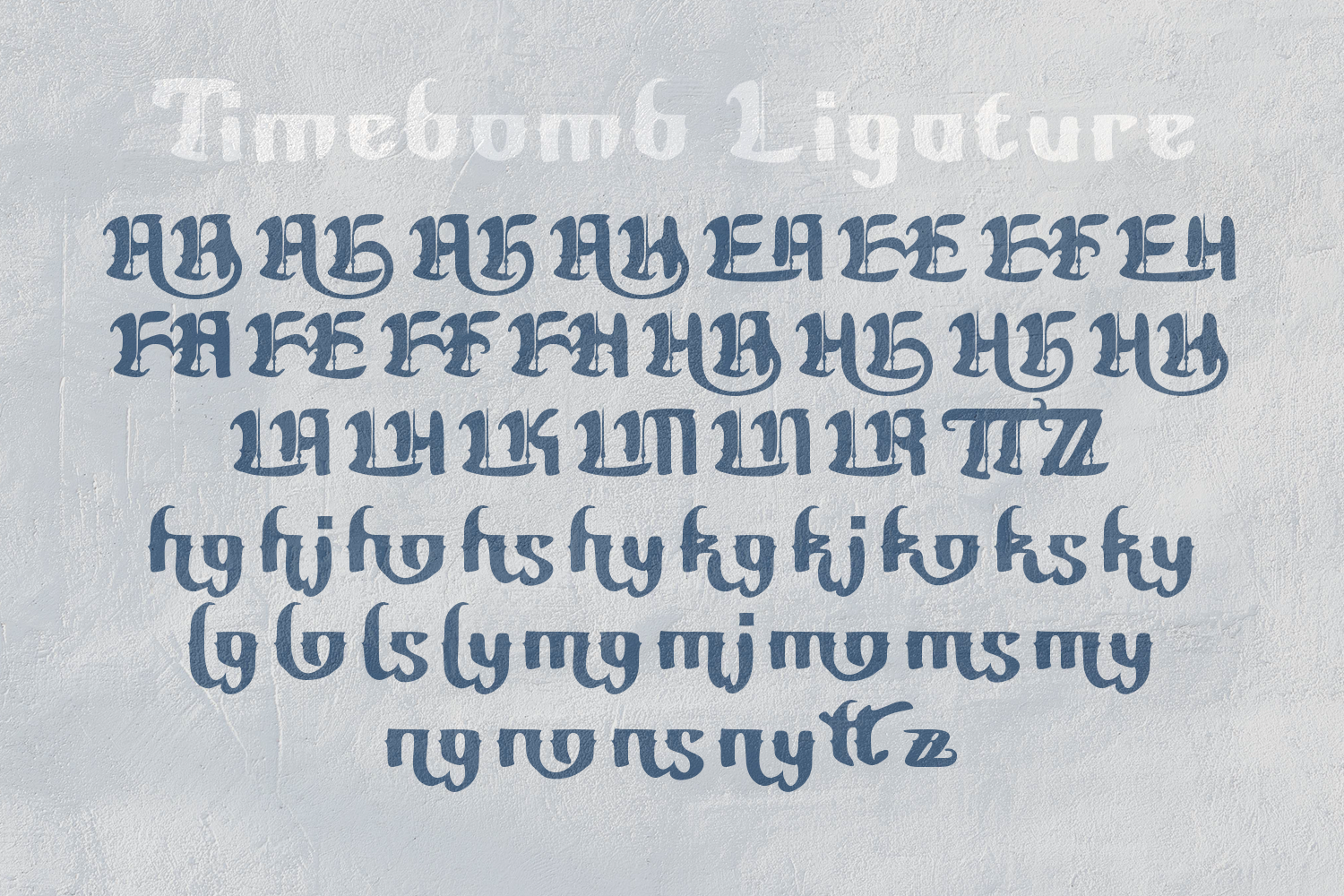 Timebomb Blackletter Font