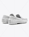 Pair of Suede Moccasins Mockup