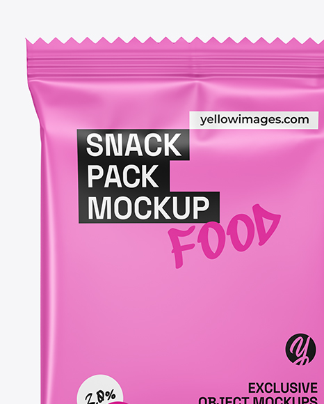 Matte Snack Pack Mockup