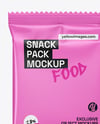 Matte Snack Pack Mockup