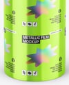 Metallic Film Roll Mockup