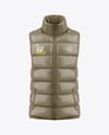 Glossy Down Vest Mockup