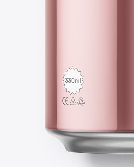 330ml Drink Can Mockup