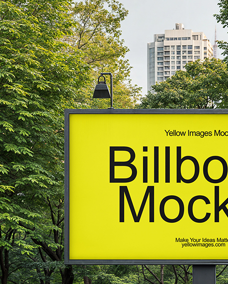 Outdoor Billboard Mockup