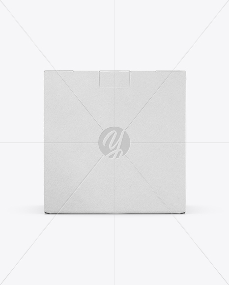 Kraft Paper Box Mockup – Front View