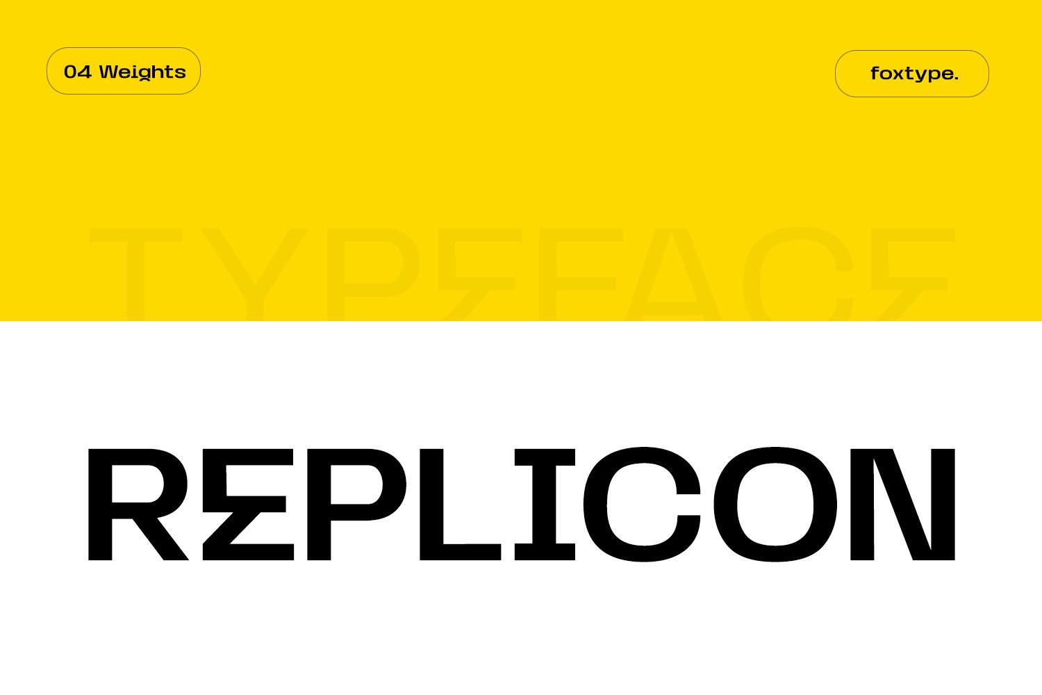 Replicon Typeface