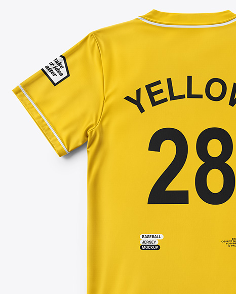 Baseball Jersey Mockup