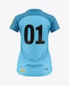 Women's Jersey Mockup - Back View