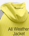 Hooded All Weather Jacket Mockup