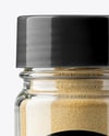 Spice Glass Jar with Onion Powder Mockup