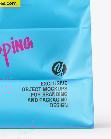 Paper Bag Mockup - Front View
