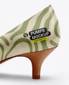 Pair of Kitten Heel Pumps Mockup