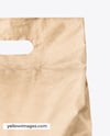 Kraft Paper Bag with Handle Mockup