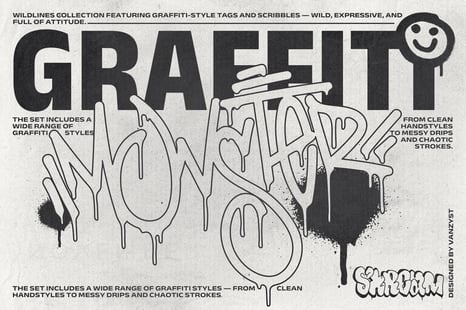 WildLines Graffiti Collection - Lettering