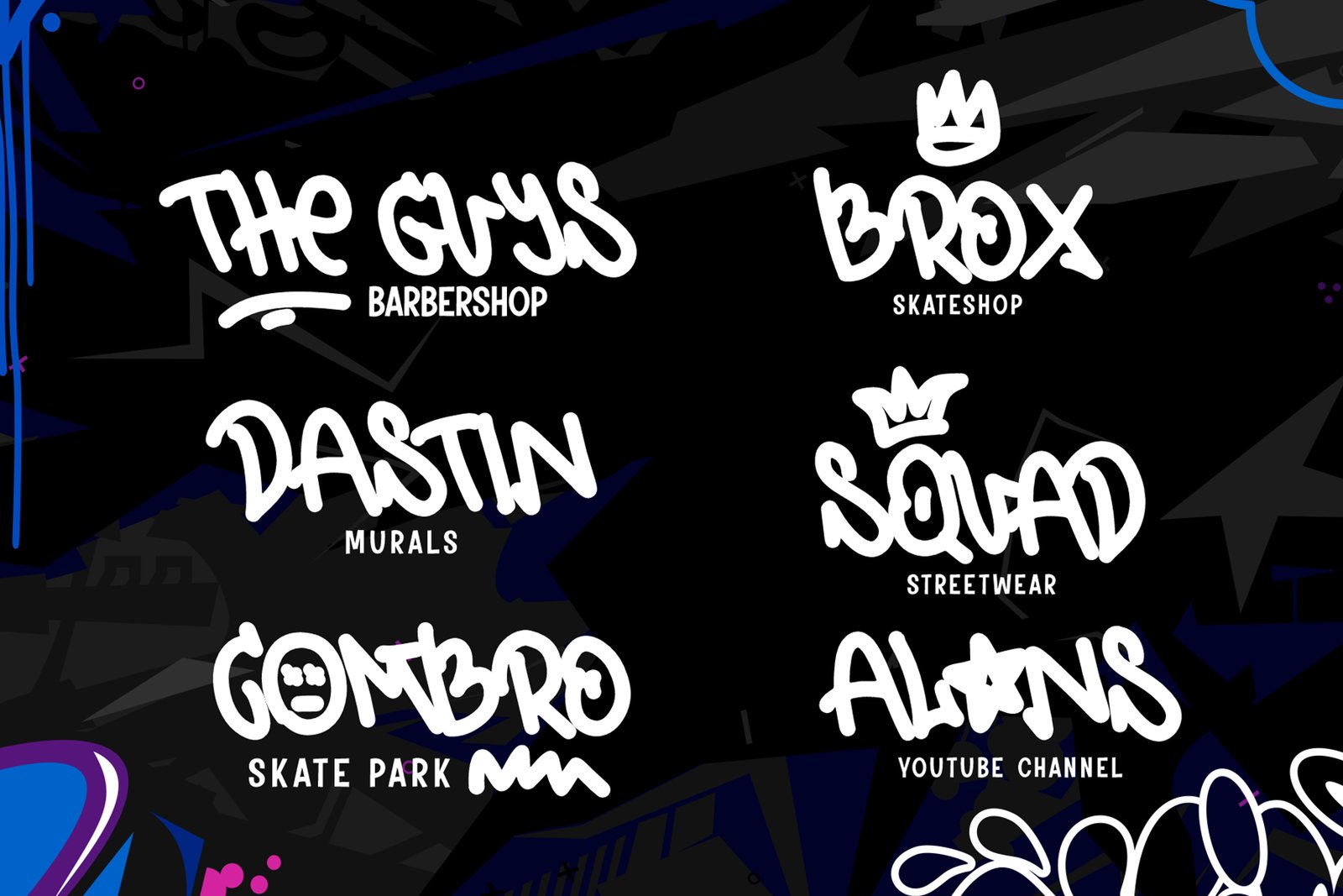 Urban Stroke - a Swashed Monoline Graffiti Font