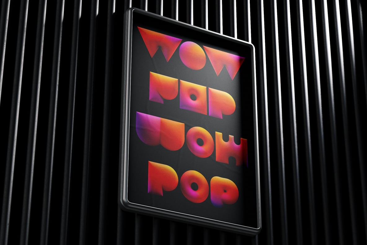 Inflatype Font