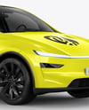Electric SUV Mockup - Half Side View