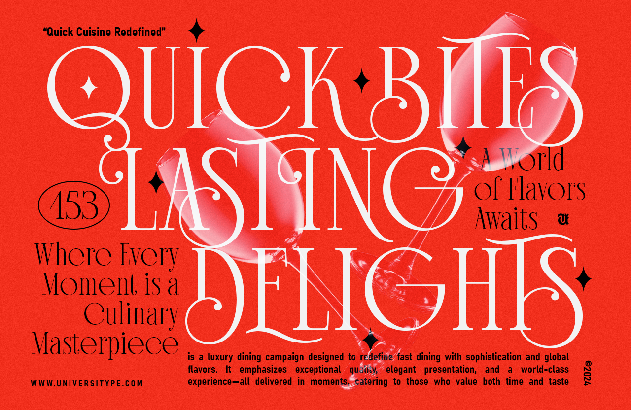 UT Silver Glass - A Display Serif Font
