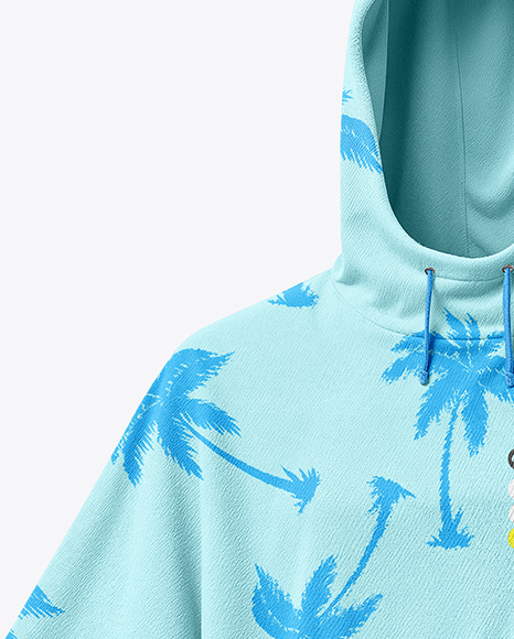Towel Poncho Mockup