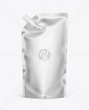 Matte Metallic Doy Pack Mockup