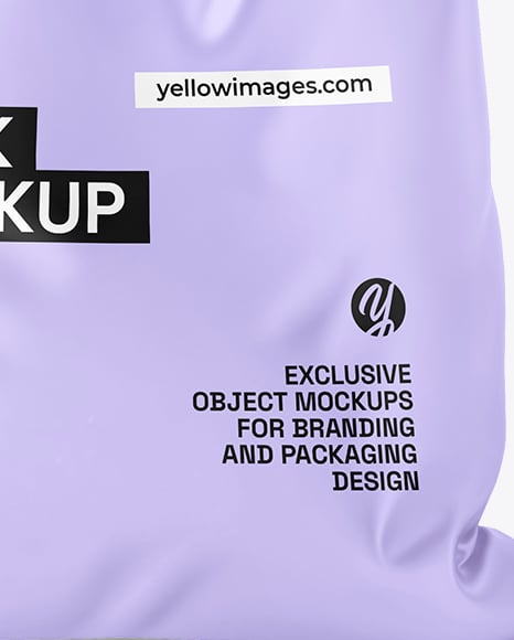 Glossy Sack Mockup