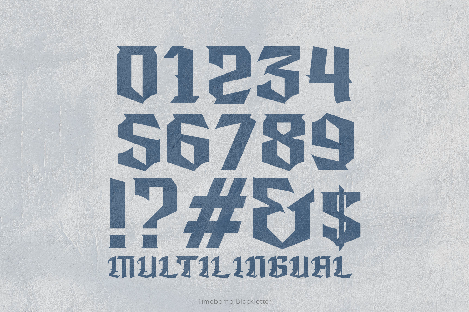Timebomb Blackletter Font