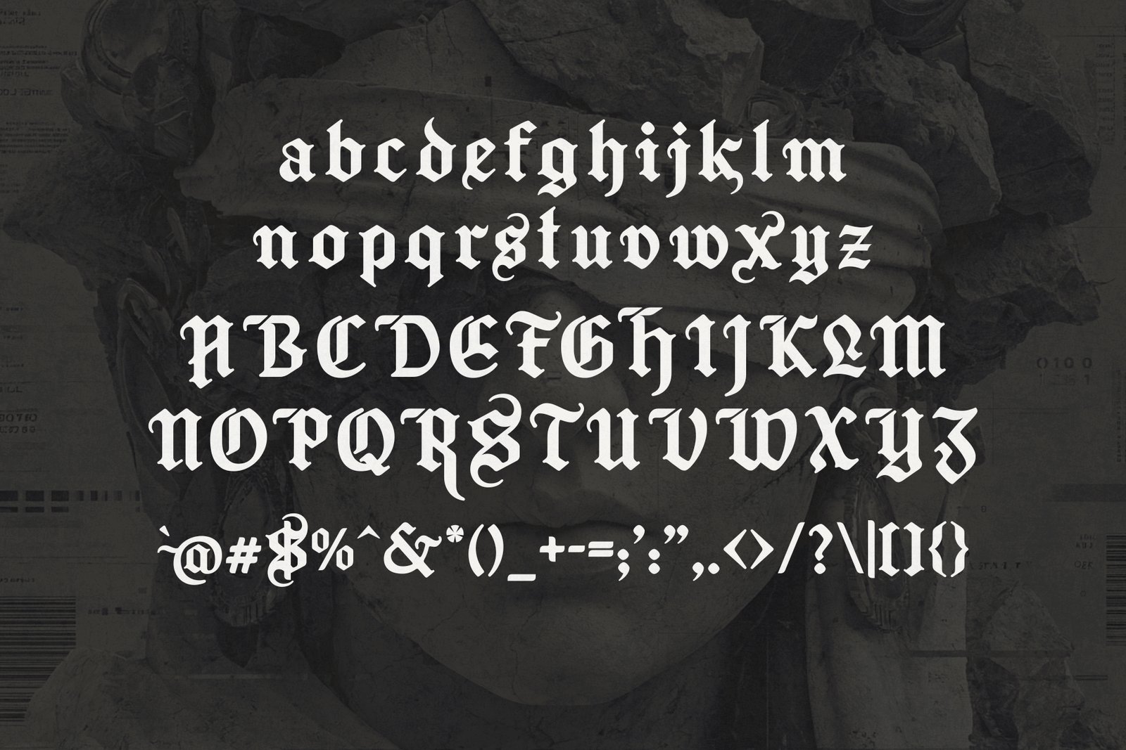 Frostbane - Gothic Blackletter Typeface