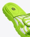 Floating Velcro Slide Sandal Mockup