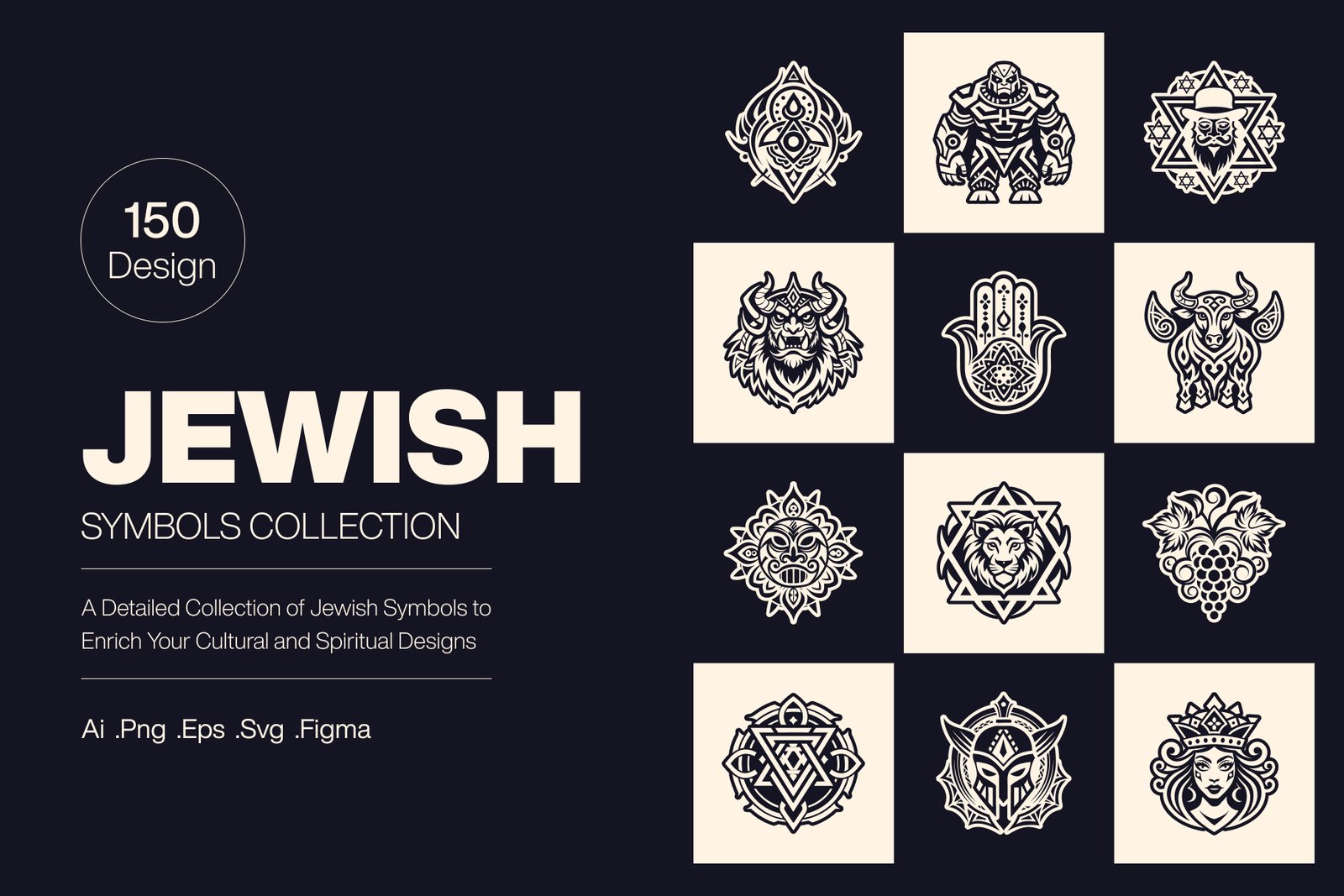 Jewish Symbols Collection