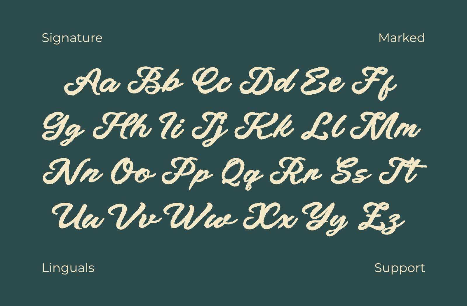 Fedley - Modern Calligraphy Font