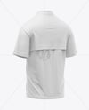 Raglan Short Sleeve Cage Jacket Mockup