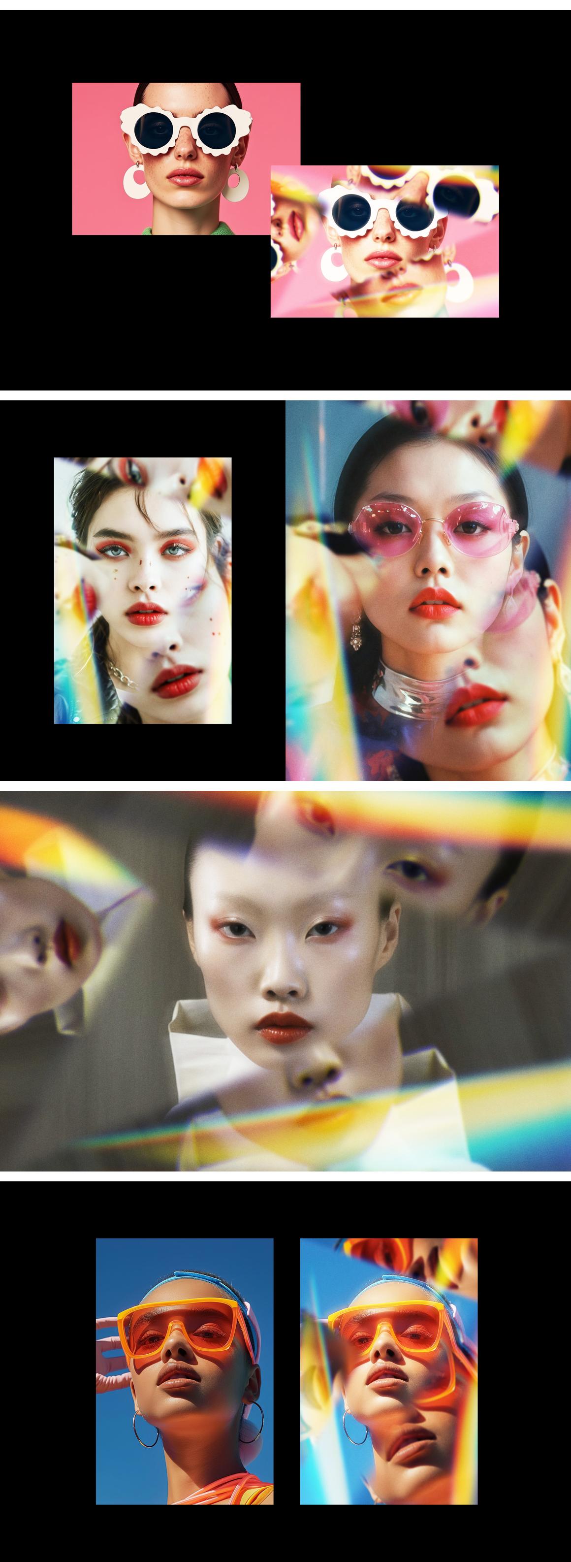 Bright Prismatic Photo Effect