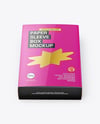 Glossy Sleeve Paper Box Mockup