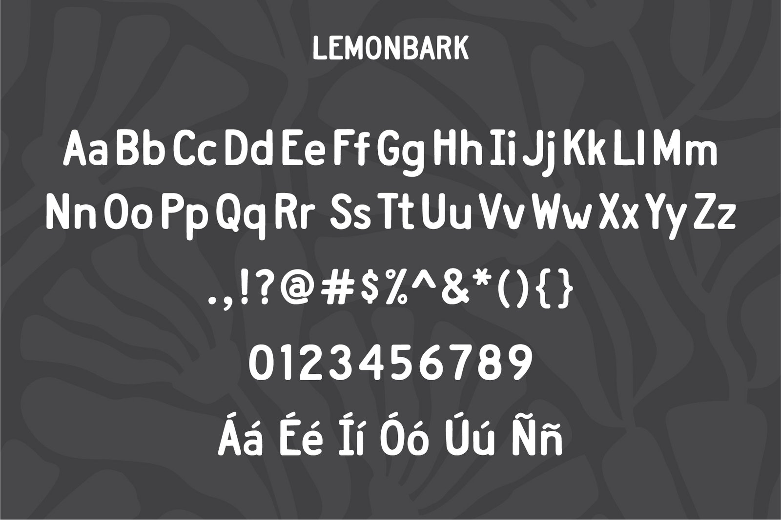 Lemonbark Font