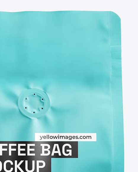 Matte Coffee Bag Mockup