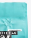 Matte Coffee Bag Mockup