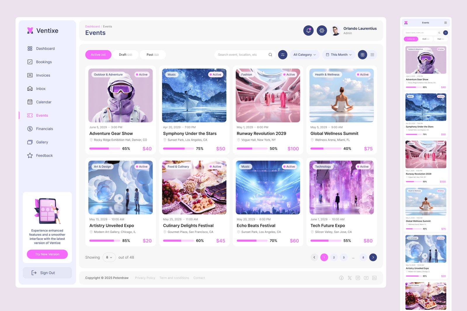 Ventixe - Event Management Dashboard