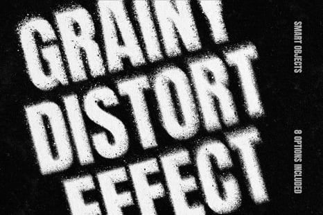 Dust Distortion Text Effect - Add-Ons