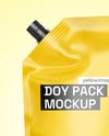 Matte Doy Pack Mockup