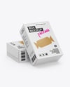 Two Paper Boxes Mockup