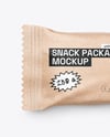 Kraft Snack Bar Mockup