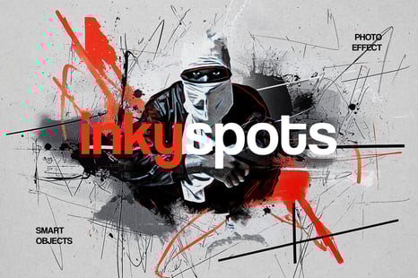 Inky Spots Photo Effect - Add-Ons