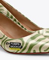 Pair of Kitten Heel Pumps Mockup