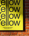 Two Framed Posters on a Brick Wall Mockup